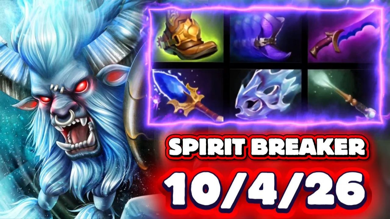 2 САПОГА ЭТО БАЗА!!! Spirit Breaker 7.41e