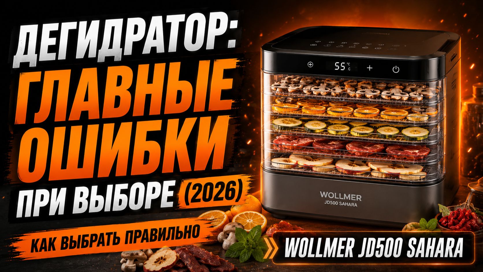 Как выбрать дегидратор в 2026 — сушилка для овощей, фруктов и мяса