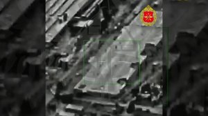 Удар БПЛА «Герань» по логистическому центру ВСУ в районе н.п. Бровары