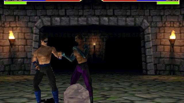 Mortal Kombat 4 - Fatality - Jax (Arm Rip/Head Clap)