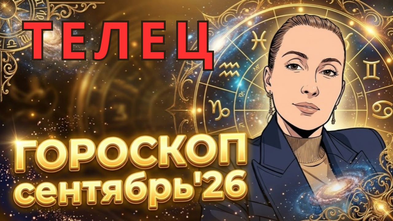 ТЕЛЕЦ - гороскоп на сентябрь 2026 от Наталии Эллиф