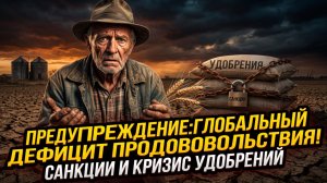 🌾Меркурис и Христофороу | Глобальный голод на пороге! Как санкции и удобрения уничтожают урожай
