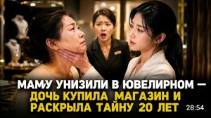 Маму унизили в ювелирном _ дочь купила магазин и раскрыла тайну 20 летней давности(1080P_HD