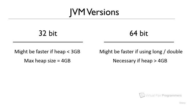 S3.E13 - The Differences Between The 32 Bit And 64 Bit JVM