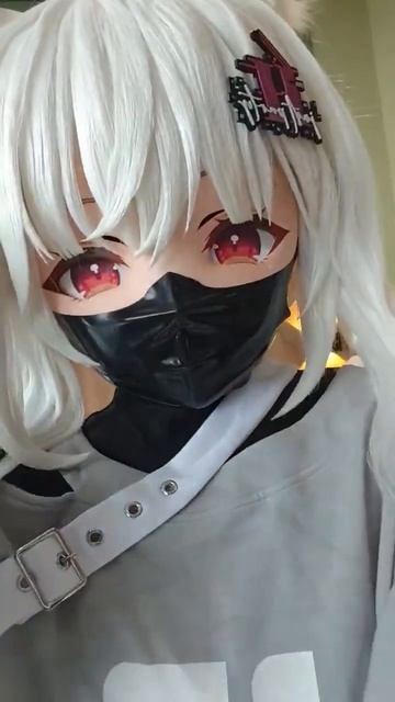 Не будь бакой.﹥﹤ #kigurumi #kigurumimask #kigurumidoll
