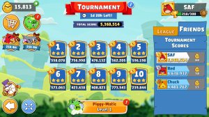 Angry Birds Friends. Турнир (20.08.2026). Все уровни 3 звезды. Прохождение от SAFa.