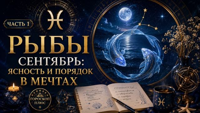 ♓ Рыбы, сентябрь_ ясность и порядок в мечтах