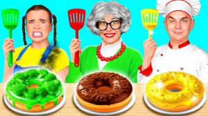 Кулинарный Челлендж# Я против Бабушки # Безумные Ситуации на Кухне от Fun Challenge