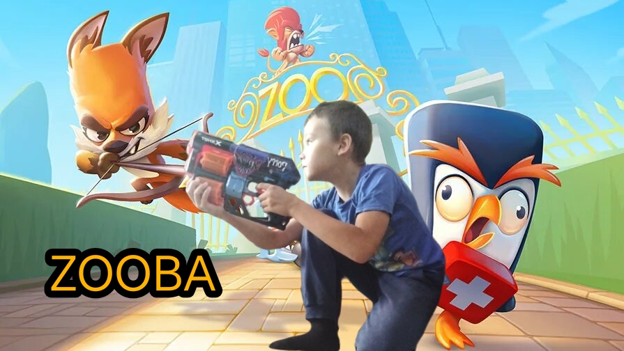 ZOOBA! КРУТАЯ ИГРА ПЕРСОНАЖ БАК ОЧЕНЬ СИЛЬНЫЙ, ПОЛЕ БОЯ С ЗВЕРЯТАМИ И ОХРАННИКАМИ WILD LIFE