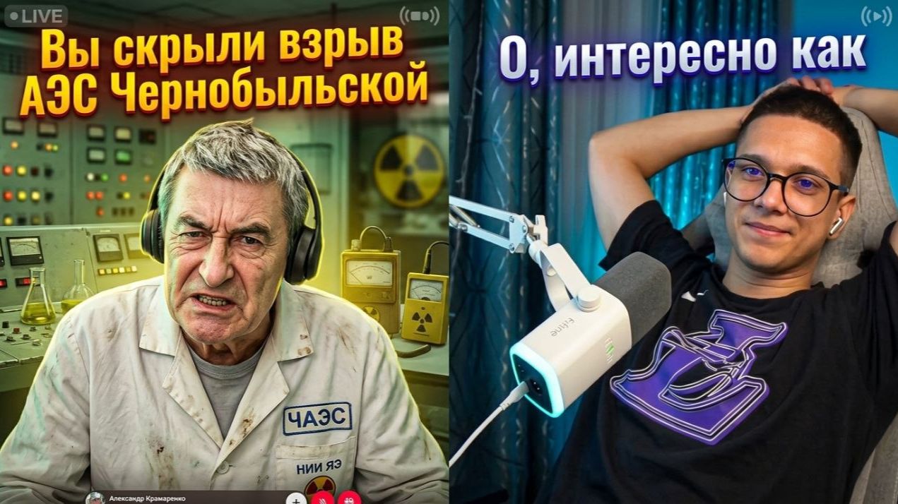 Русские скрывали от украицев взрыв Чернобыльской АЭС