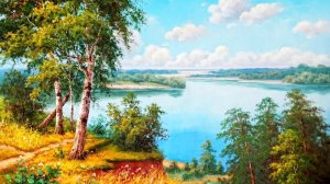 Летние пейзажи художника Сергея Минаева
