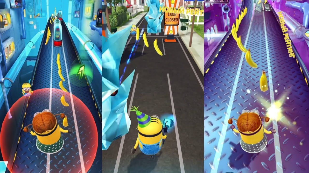 Minion Rush | Гадкий Я: Забег с Миньонами. Прохождение игры