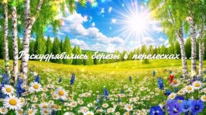 Раскудрявились берёзы в перелесках....... ВИДЕО ПЕСНЯ В ДУШУ