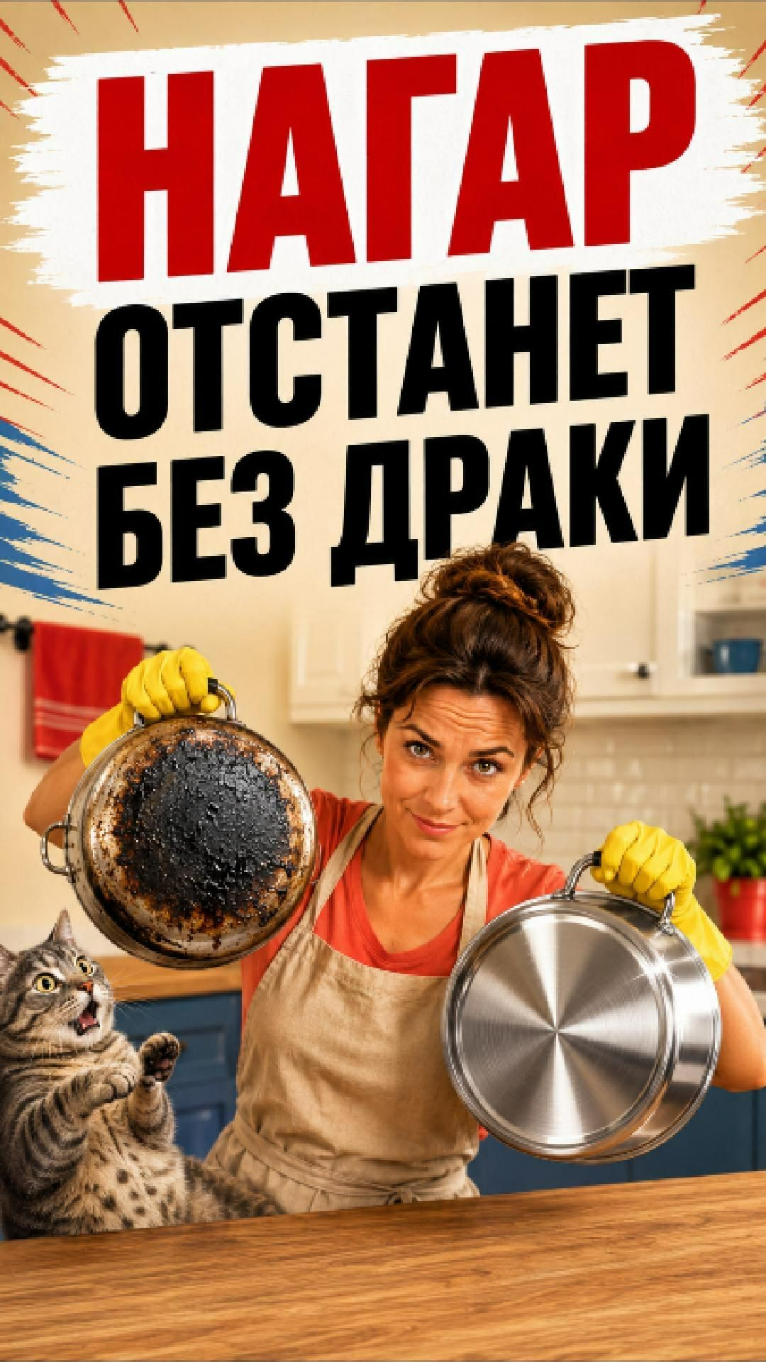 Как отмыть нагар с кастрюли быстро и эффективно? Попробуй