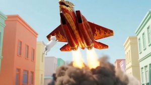 Детский мультфильм. Мама-кошка стрижет шерсть на ферме и делает тигриную шляпу для котят дома часть1