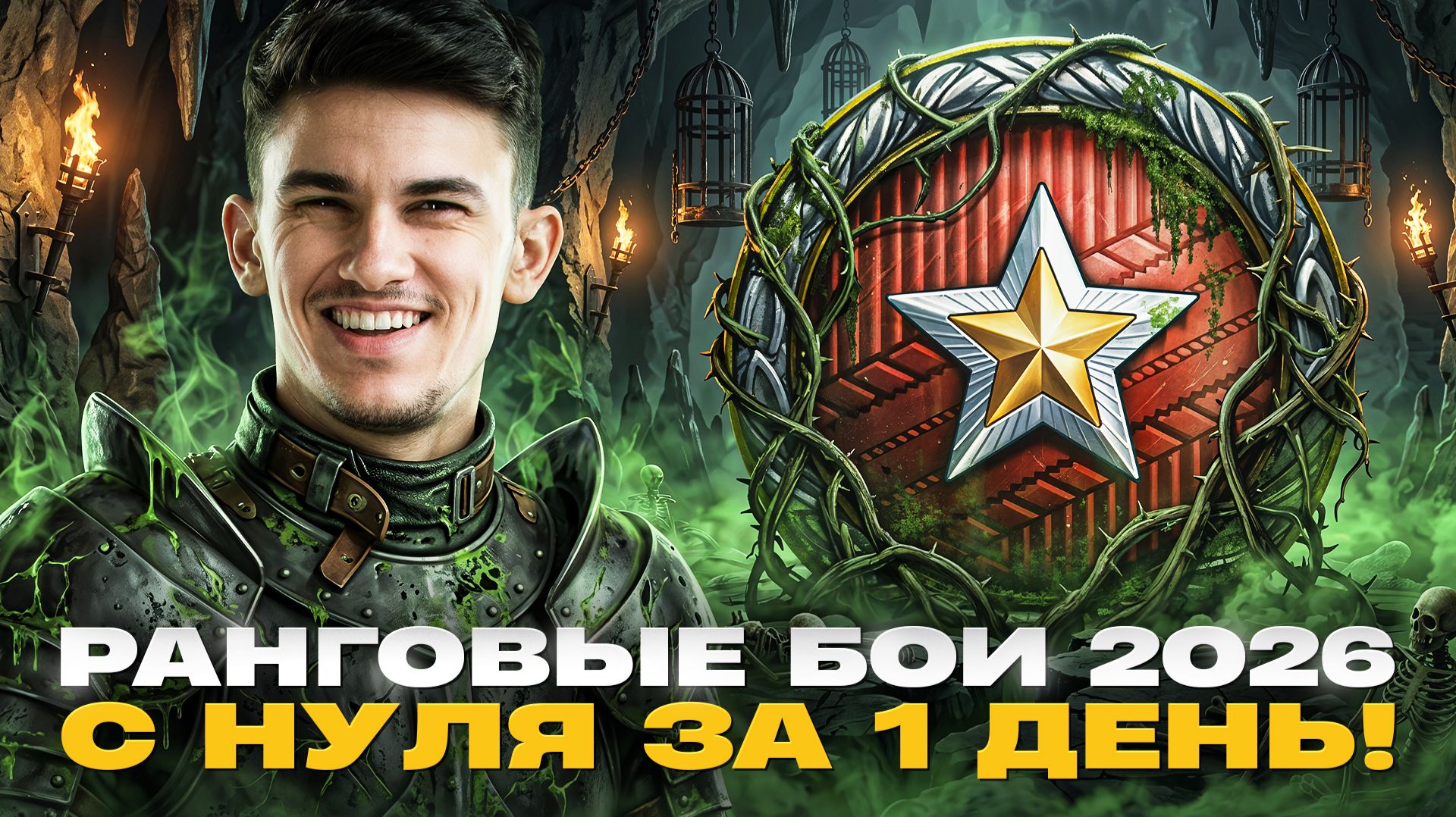 РАНГОВЫЕ БОИ 2026 - С НУЛЯ за 1 ДЕНЬ! НА ВАШИХ ТАНКАХ