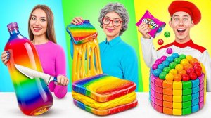 Кулинарный Челлендж_ Я против Бабушки _ Сумасшедшие Кулинарные Идеи