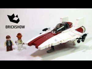 Lego Star Wars 75003: Сборка и обзор A-wing Starfighter