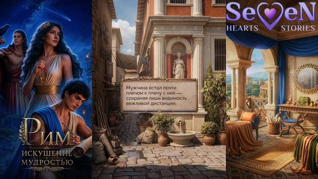 🏛️Рим: Искушение Мудростью🏛️ 1 сезон 4 серия Et Tu, Cassius? ♥Seven Hearts Stories♥