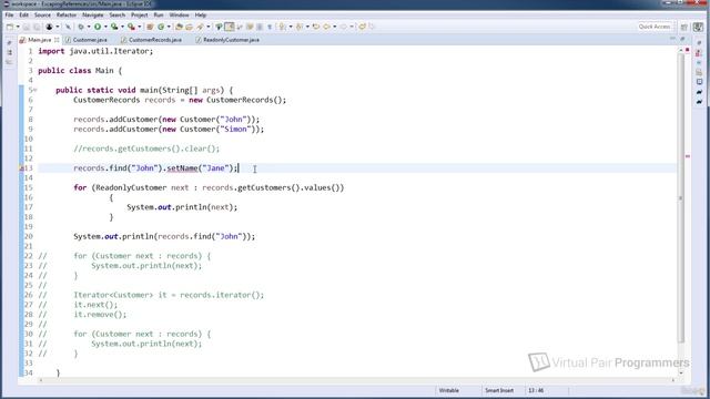 S7.E33 - Strategy 5 - Using Interfaces To Create Immutable Objects