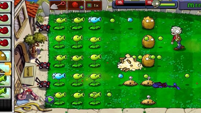 Играю в PvZ 1