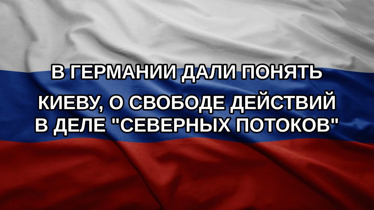 В Германии дали понять Киеву, о свободе действий в деле 