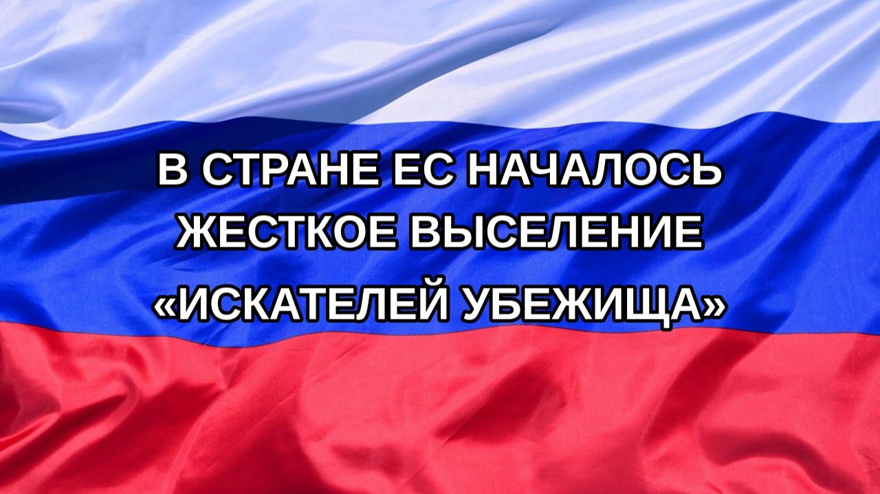 |Н. РФ| В стране ЕС началось жесткое выселение «искателей убежища»
