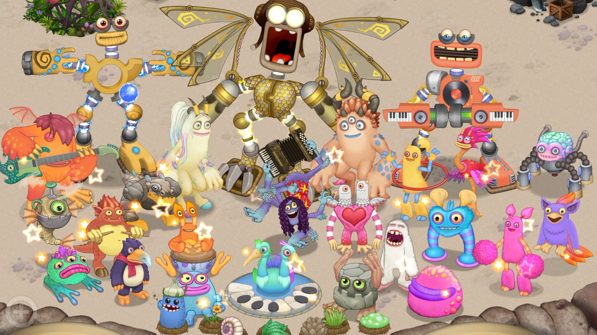 Остров Воздуха / Air Island - полная песня (My Singing Monsters)