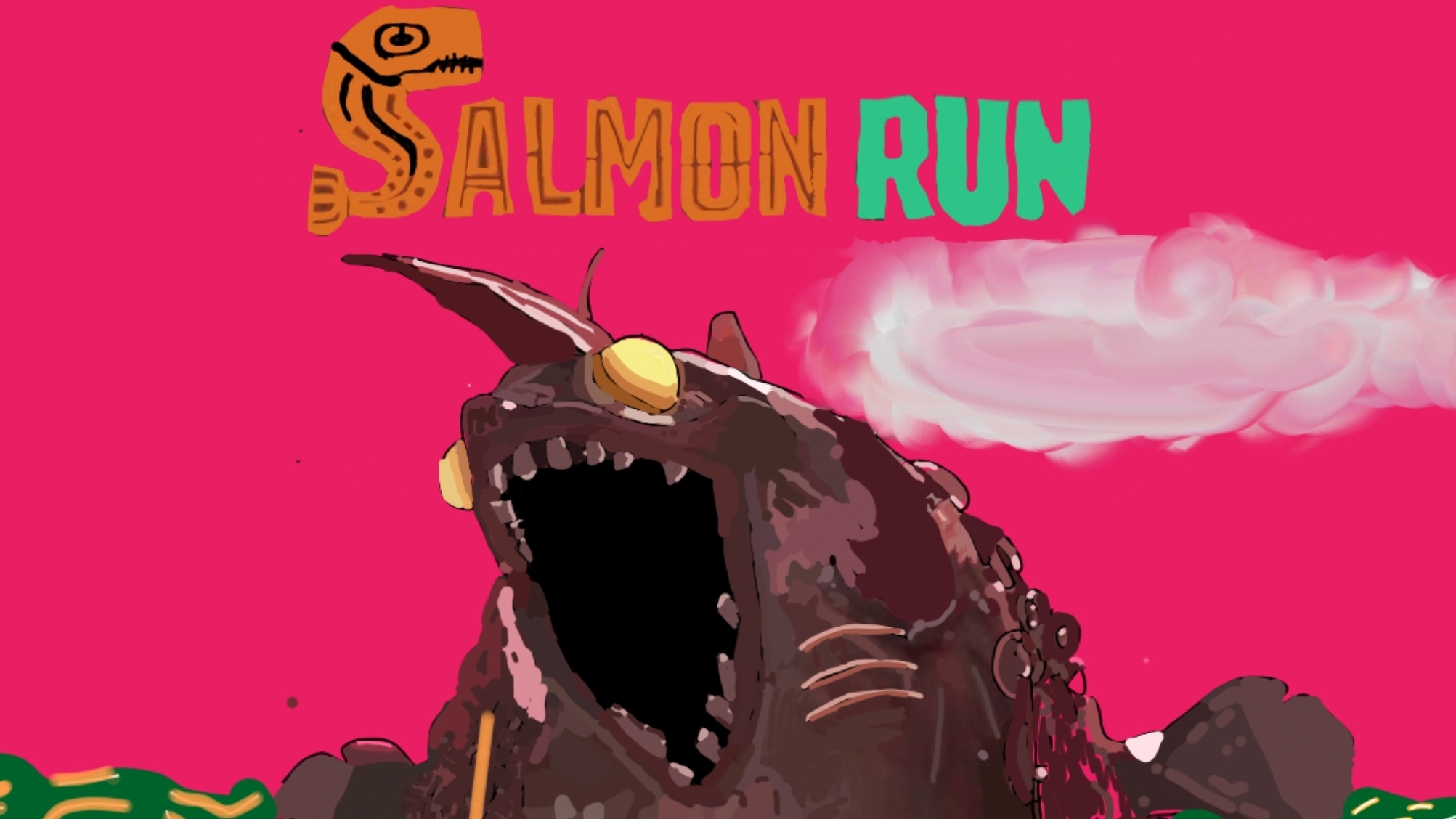 стрим по Splatoon Salmon Run