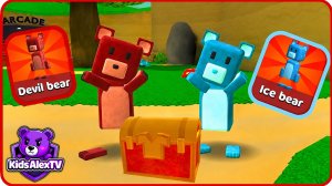 СЕКРЕТНЫЕ СУНДУКИ С ДЬЯВОЛЬСКИМ И ЛЕДЯНЫМ МИШКОЙ 🐻🔥❄️ | Super Bear Adventure
