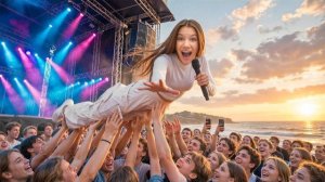 УЛЕТЕЛА на МОРЕ ДАВАТЬ КОНЦЕРТЫ * влог / Вики Шоу