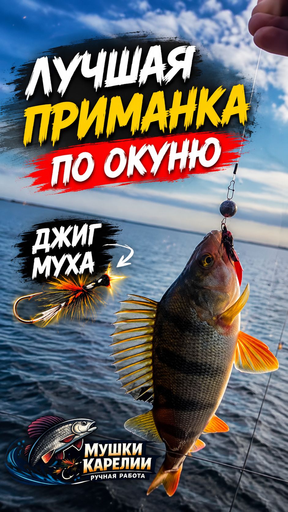 Крупный окунь Сямозеро