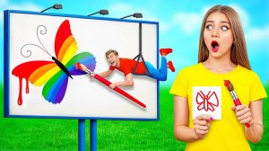 Арт-челлендж_ Гигантский против крошечного