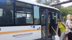 Автобус Луидор-2250DS(ГАЗ-Next) следует по маршруту 25