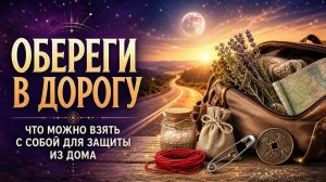 ОБЕРЕГИ В ДОРОГУ | ЧТО ВЗЯТЬ ИЗ ДОМА ДЛЯ ЗАЩИТЫ В ПУТИ