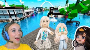 ВЫЖИВАНИЕ В ШТОРМ С НАВОДНЕНИЕМ В БРУКХЕЙВЕН в ROBLOX! С АЛЁНОЙ
