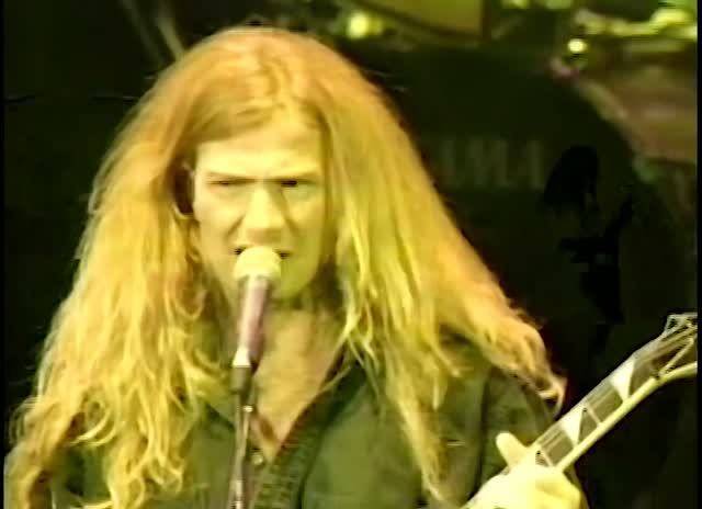 Megadeth - Skin O' My Teeth (1992) Hammersmith Odeon