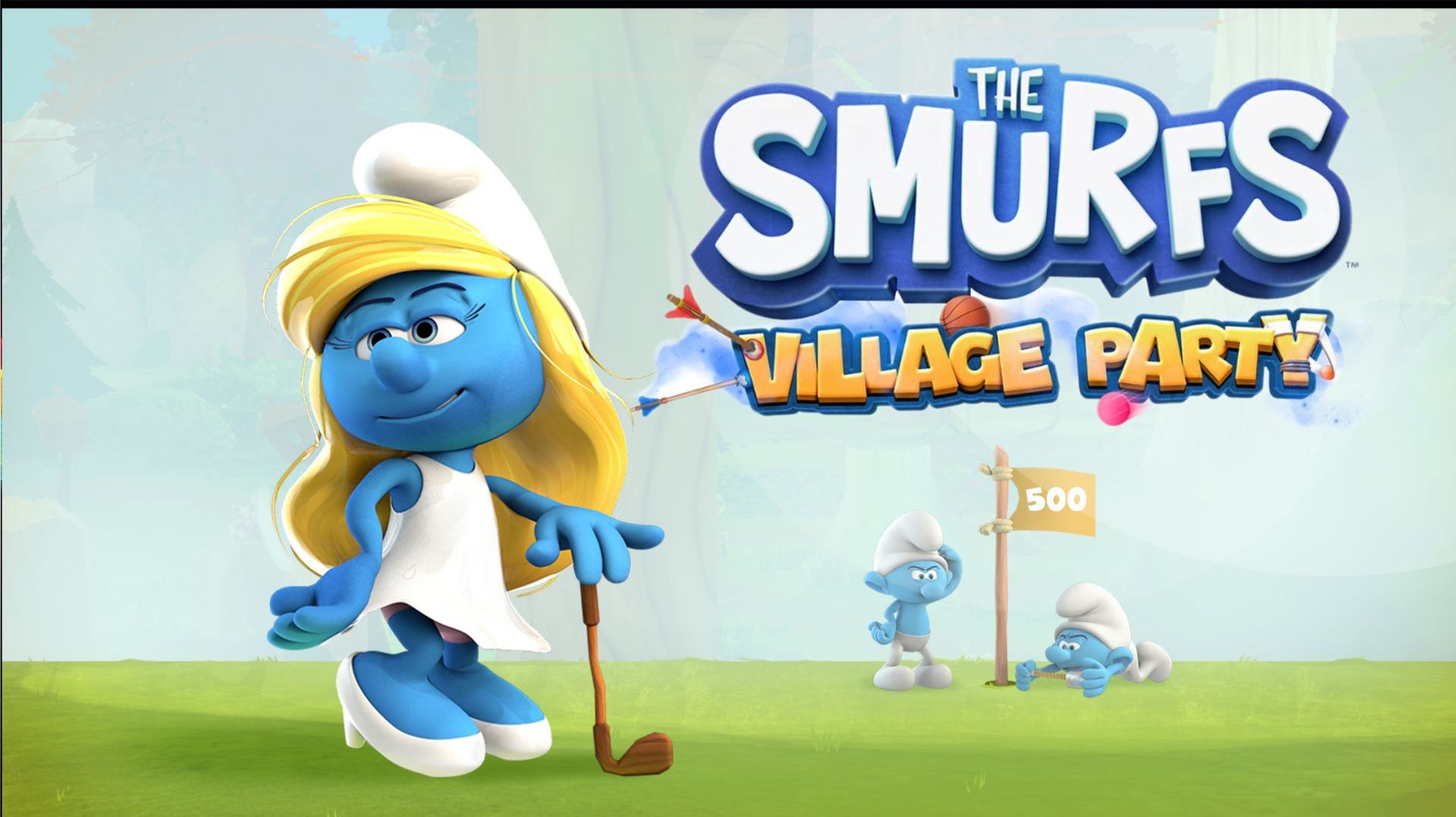 The Smurfs - Village Party ● мини игры #5 | Белка, Monster и Перчик
