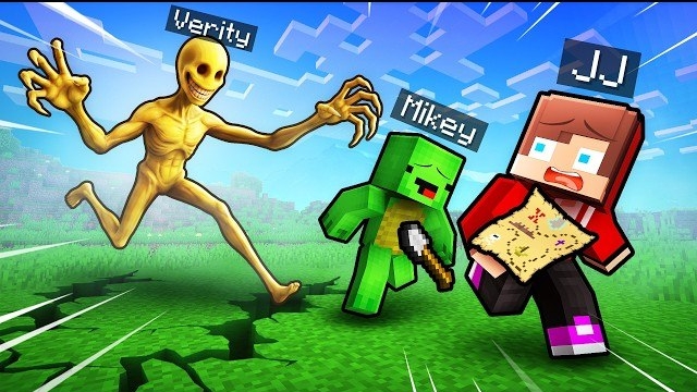 ВЕРИТИ ОХОТИТСЯ НА MIKEY И JJ В МАЙНКРАФТ! 😱🔥