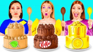 Бедная vs Богатая vs Ультра Богатая еда Челлендж _ Вкусные Кухонные Лайфхаки