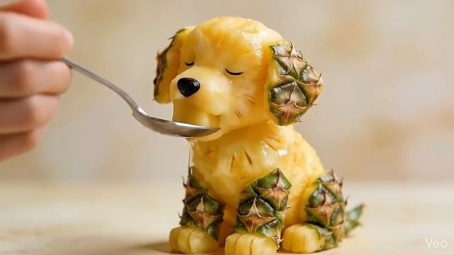 Милые Животные Едят Фрукты🐶🍊