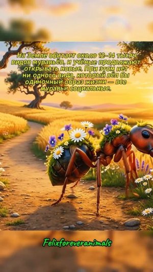 Муравьи#felixforeveranimals #интересныефакты #насекомые #животные #animal