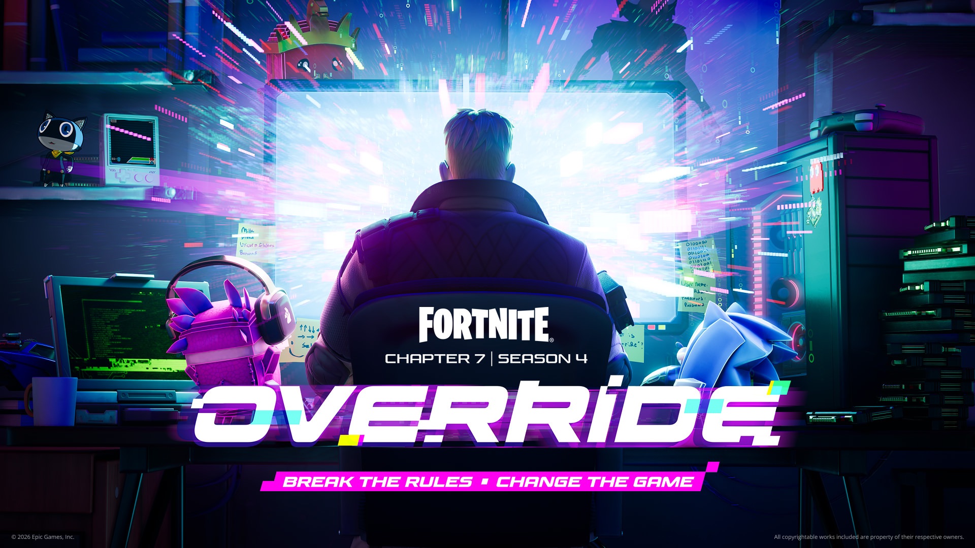 Fortnite 6 Coming Soon Chapter 7 Season 4  v42.00 New Update  Gears of War: Judgment 411