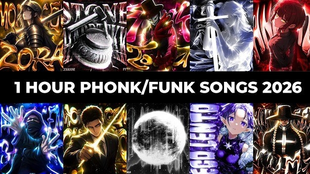1 ЧАС 🔥 ВИРУСНЫЙ ПЛЕЙЛИСТ  ФОНК- PHONK 2026