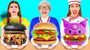 Кулинарный Челлендж# Я против Бабушки # Фантастическая Кулинарная Битва от Fun Challenge