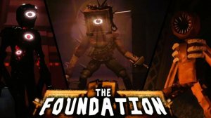 Я прошёл The Foundation! Побег от фигуры + конечная сцена!