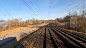 Поездка на поезде в Стокгольм — взгляд машиниста