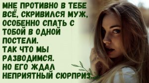 Истории из жизни/ Мне противно в тебе всё, скривился муж! Так что мы разводимся! Но то что было