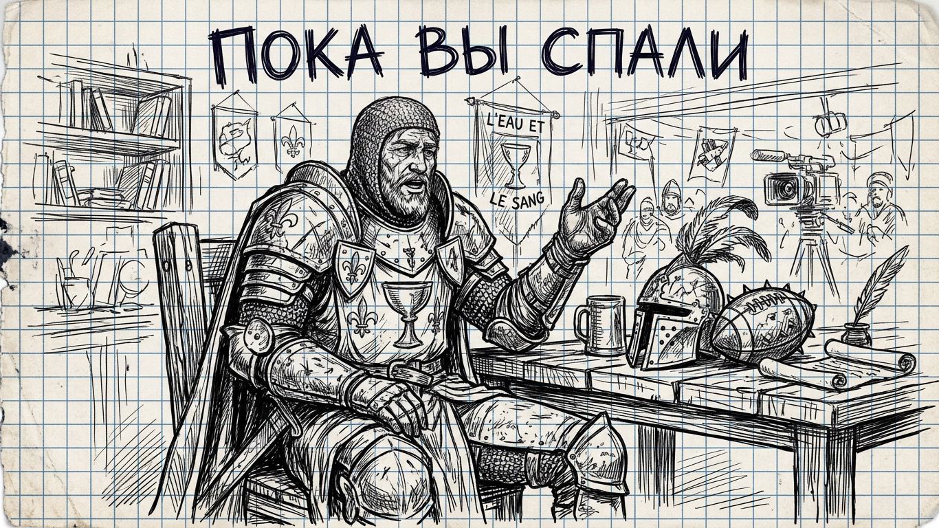 Пока вы спали. Blood Bowl Season 24. первые 2 игры + таблицы.