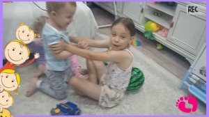 А дети все подрасли ,и Ева ну просто растет на глазах.